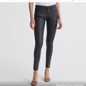 AG “The Legging Super Skinny” Leatherette Jean